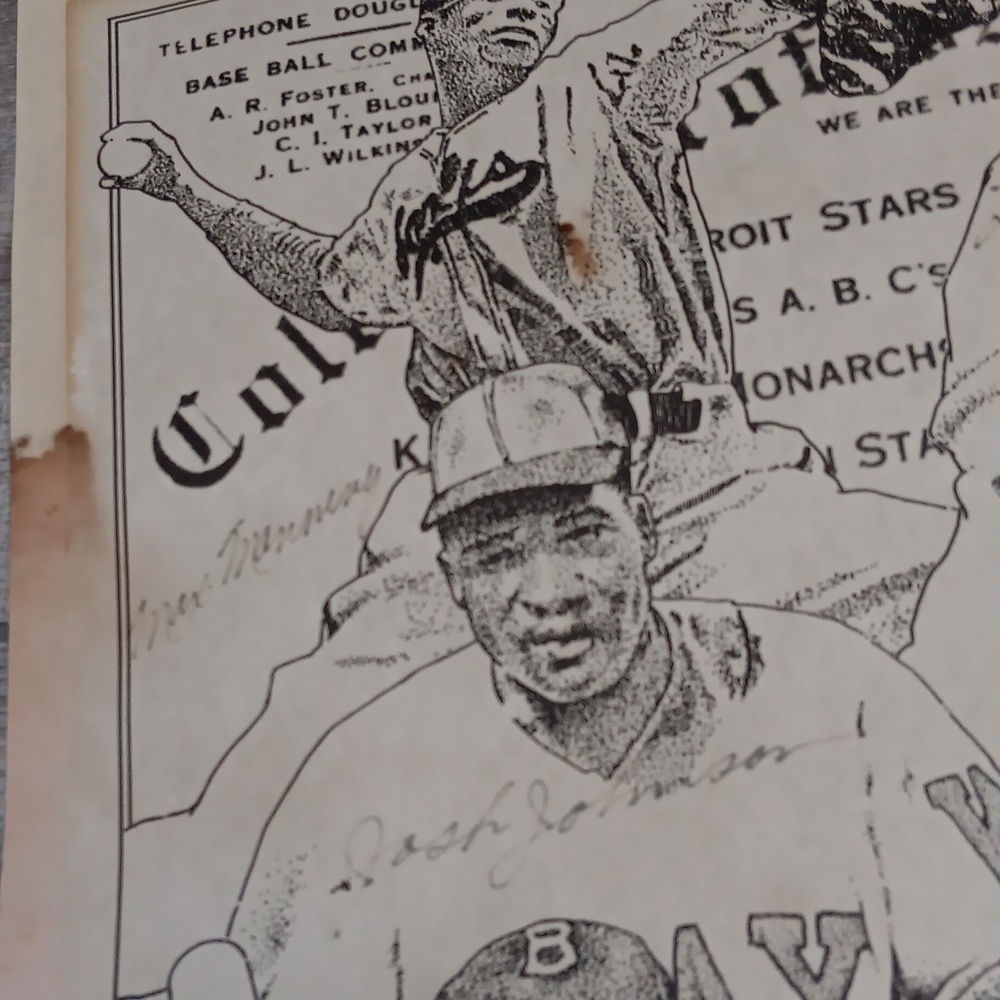 NEGRO LEAGUE LEGENDS..VINTAGE..R.MICHAEL ARMSTRONG.. - Picture 5 of 10